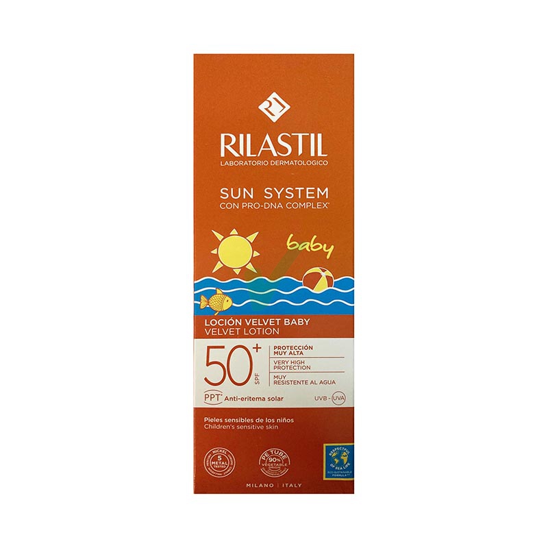 Rilastil Linea Baby Sun System SPF50+ Protezione Molto Alta Latte Vellutato