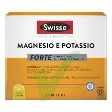 Swisse Magnesio e Potassio Forte Integratore 24 Buste