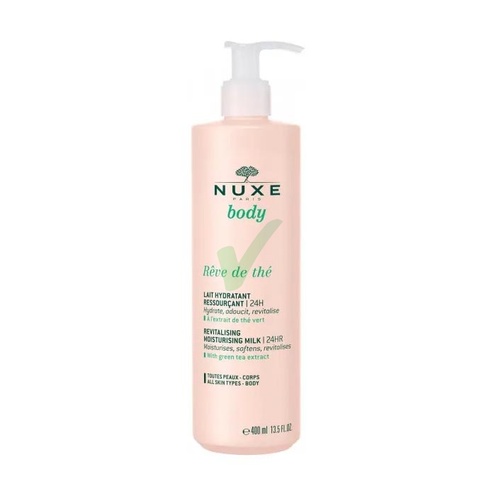 Nuxe Linea Reve de Th Eau Latte Idratante Rigenerante Profumato Donna 400 ml