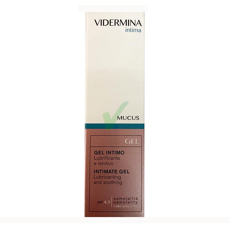 Vidermina Linea Intima Mucus Gel Intimo Lubrificante Rinfrescante 30 ml