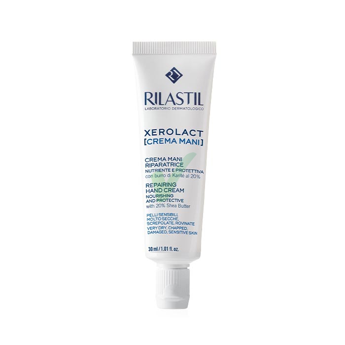 Rilastil Linea Xerolact Pelle Xerotica Crema Mani Riparatrice Nutriente 30 ml