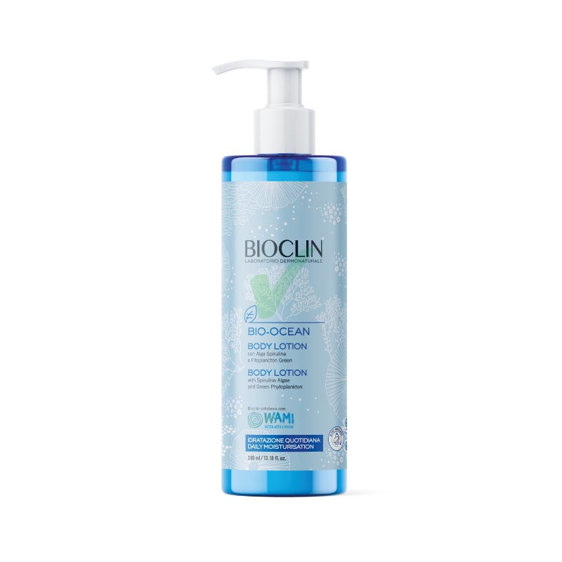 Bioclin Linea Corpo Bio Ocean Body Lotion Latte Idratante Rinfrescante 390 ml