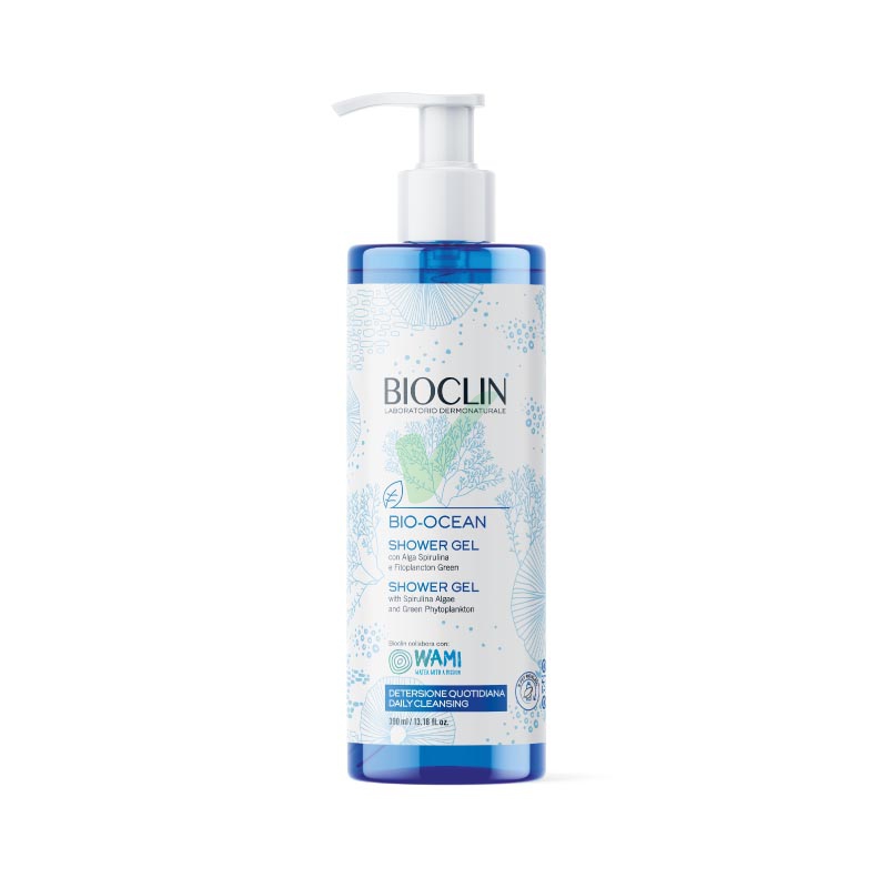 Bioclin Linea Corpo Bio Ocean Body Lotion Shower Gel Profumo Rinfrescante 390 ml