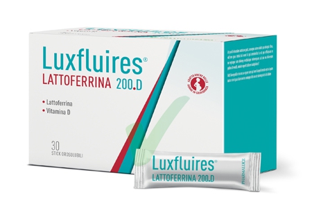 Luxfluires Lattoferrina 200.D 30 Stick Orosolubili