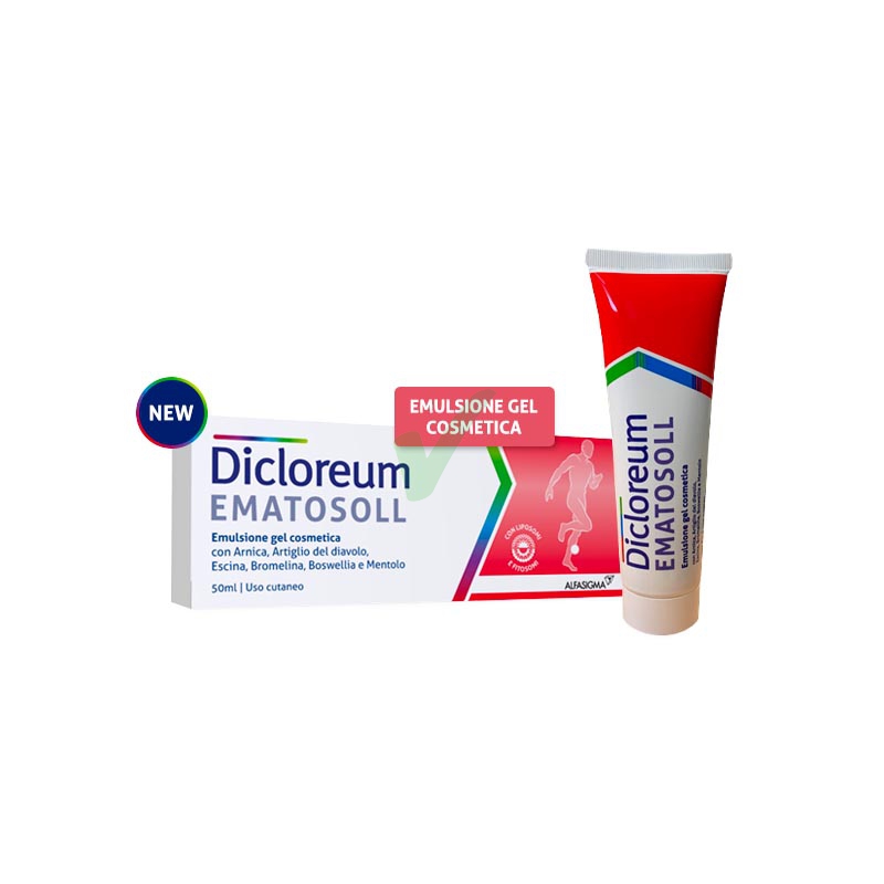 Dicloreum Ematosoll Gel Cosmetico Lenitivo 50 ml
