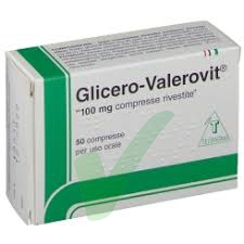 Glicerovalerovit 100 Mg Compressa Rivestita Blister 50 Compresse Rivestite