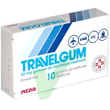 Travelgum 20 Mg Gomme Da Masticare Medicate 10 Gomme