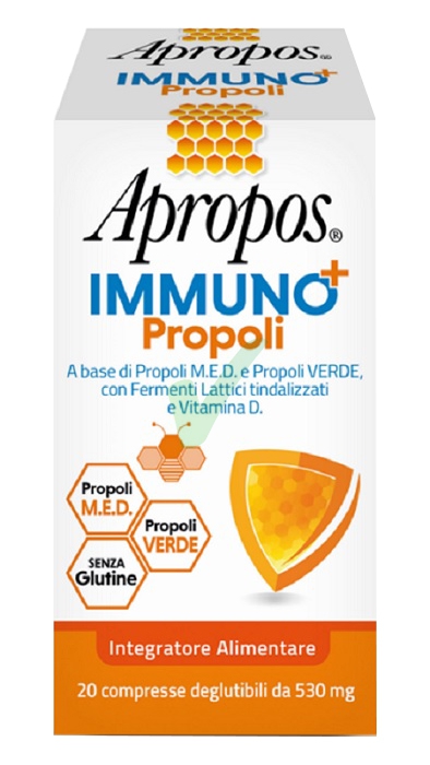 Apropos Immuno+ Propoli 20 Compresse
