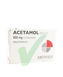 Acetamol Adulti 500 Mg Compresse 20 Compresse