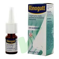 Rinogutt 1 Mg/Ml Spray Nasale, Soluzione Con Eucaliptolo  Flacone Da 10 Ml