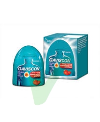 Gaviscon 250 Mg + 133,5 Mg Compressa Masticabile Gusto Fragola 16 Compresse In Contenitore Con Tappo A Scatto