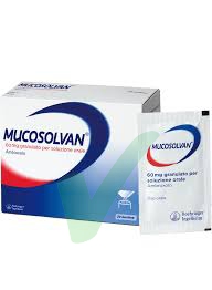 Mucosolvan 60 Mg Granulato Per Soluzione Orale 20 Bustine