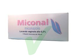 Miconal 0,2% Soluzione Vaginale 5 Flaconi