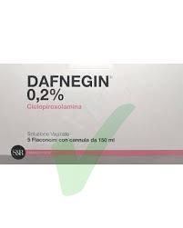 Dafnegin 0,2% Soluzione Vaginale 5 Flaconi Con Cannula 150 Ml