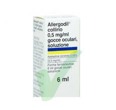 Allergodil 0,5 Mg/Ml Collirio Soluzione 1 Flacone Da 6 Ml