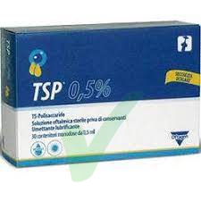 TSP 0,5% Soluzione Oftalmica 30 Flaconcini Monodose 0,5ml