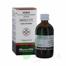 Iodio Sol Alco I Mv 7%/5% Soluzione Cutanea Alcoolica 1 Flacone 25 Ml