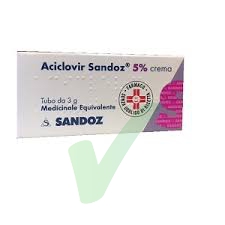 Aciclovir Sand 5% Crema Tubo Da 3 G