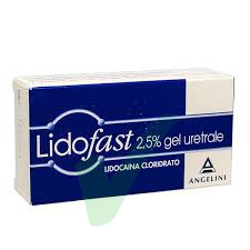 Lidofast 2,5% Gel Uretrale Tubo 15 G