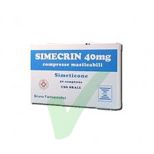 Simecrin 40 Mg Compresse Masticabili 50 Compresse