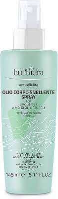 Euphidra Olio Corpo Snellente Anticellulite Spray 145ml