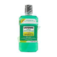 Listerine Colluttorio Difesa Denti e Gengive Offerta 2 x 500ml
