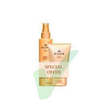 Nuxe Sun Duo Olio Abbronzante 50 SPF + Latte Dopo Sole 150+100ml