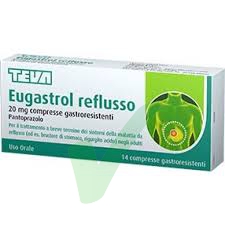 Eugastrol Reflusso 20 Mg Compresse Gastroresistenti 14 Compresse In Blister Al/Al