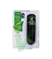 Nicorettequick 1Mg/Erogazione Spray Oromucosale, Soluzione Da 150 Dosi In Erogatore