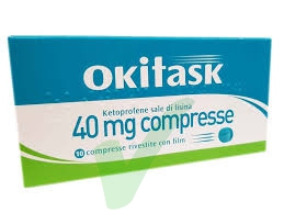 Okitask 40 Mg Compressa Rivestita Con Film 10 Compresse In Blister Al/Al