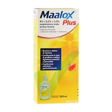 Maalox Plus 4% + 3,5% + 0,5% Sospensione Orale Aroma Menta Flacone In Pet Da 250 Ml
