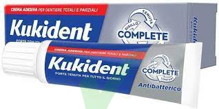 Kukident Complete con Antibatterico Crema Adesiva 40 gr