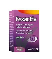 Fexactiv 3 Mg/Ml + 0,5 Mg/Ml Collirio, Soluzione 1 Flacone Ldpe Da 10 Ml