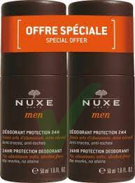 Nuxe Men Deo Protezione 24h Roll-on Confezione Doppia 50+50 ml