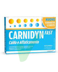 Carnidyn Fast Caldo e Affaticamento 12 Buste