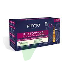 Phyto Trattamento Rinforzante Anticaduta Temporanea Capelli Donna 12 Fiale