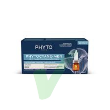 Phyto Linea Phytocyane Trattamento Rinforzante Anticaduta Capelli Uomo 12 Fiale