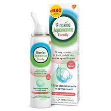 Gsk Rinazina Aquamarina Family Spray Nasale Isotonico 100 ml