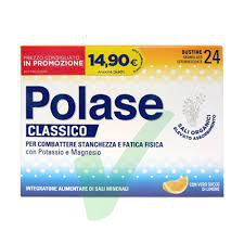 Polase Classico Integratore Sali Minerali 24 Buste Limone