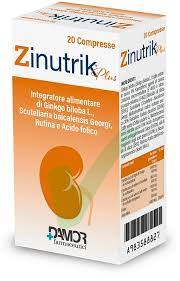 Zinutrik Plus Integratore Alimentare 20 Compresse