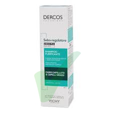 Dercos Shampoo Purificante Sebo Regolatore 200ml