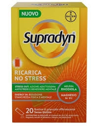 Supradyn Ricarica No Stress Integratore 20 Bustine