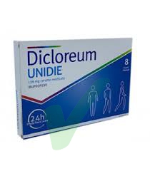 Dicloreum Unidie 8Cer 136Mg24h 