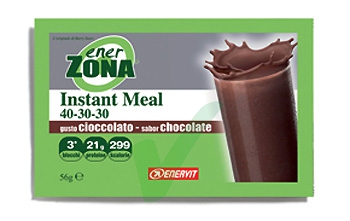 EnerZona Linea Alimentazione Dieta a ZONA Instant Meal Cioccolato 40-30-30