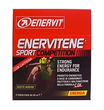 Enervitene Sport Linea Energia Sport Competition 5 Cheerpack 60 ml Gusto Agrumi