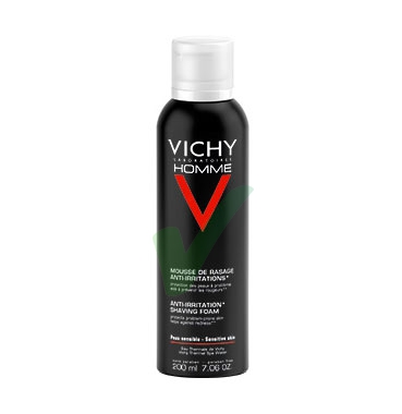 Vichy Linea Homme Mousse Schiuma da Barba Anti-Irritazioni Uomo 200 ml