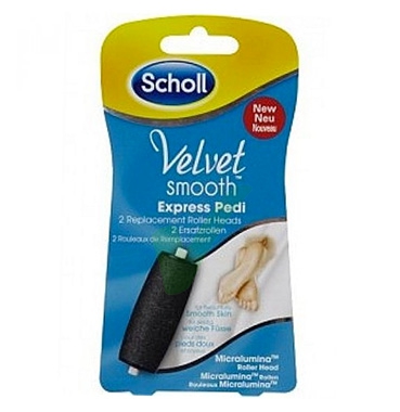 Dr. Scholl Linea Pedicure Professionale Velvet Soft Roll Confezione da 2 Ricambi