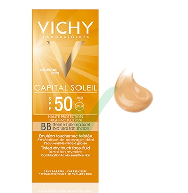 Vichy Linea Capital Soleil SPF50 Dry Touch BB Emulsione Colorata Asciutta 50 ml