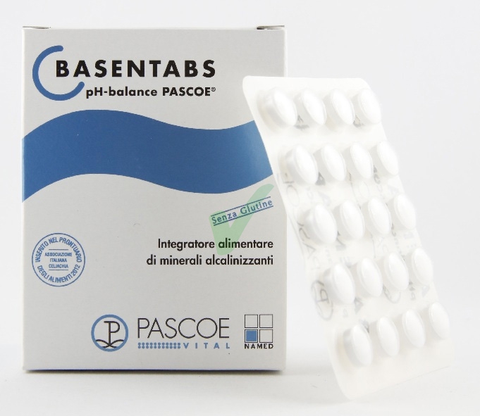 Named Pascoe Linea Alcalinizzanti Basentabs Integratore Alimentare 100 Compresse