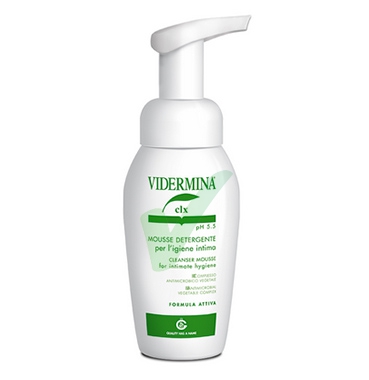 Vidermina Linea Verde CLX Intima Mousse Detergente Delicata Rinfrescante 200 ml